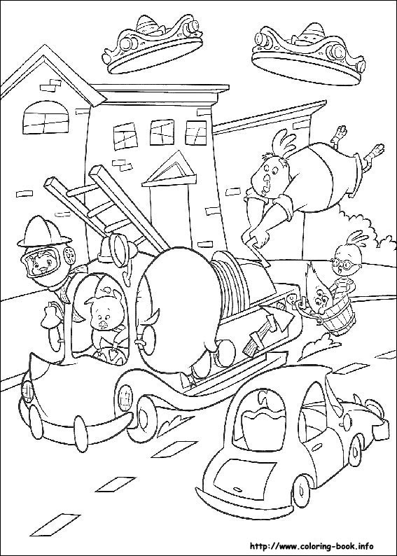 Chicken Little coloring picture